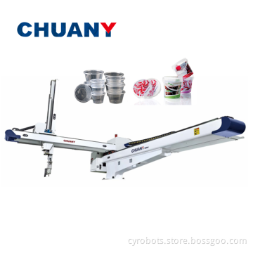 China Supplier: 4-Axis Pick & Place Robot for Injection Moulding Machines